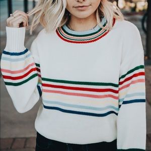 Rainbow Sweater